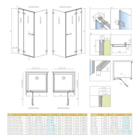 Radaway Arta KDJ II drzwi prysznicowe 140 cm ze ścianką stałą prawe chrom+/szkło przezroczyste 386457-03-01R/1386046-03-01R Radaway Arta KDJ II drzwi prysznicowe 140 cm ze ścianką stałą prawe chrom+/szkło przezroczyste 386457-03-01R/1386046-03-01R