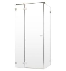Radaway Essenza Pro White KDJ drzwi prysznicowe 110 cm prawe biały mat/szkło przezroczyste 10097110-04-01R