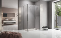Radaway Furo KDJ kabina prysznicowa 130x90 cm prawa chrom/szkło przezroczyste 10104672-01-01R/10110630-01-01/10113090-01-01
