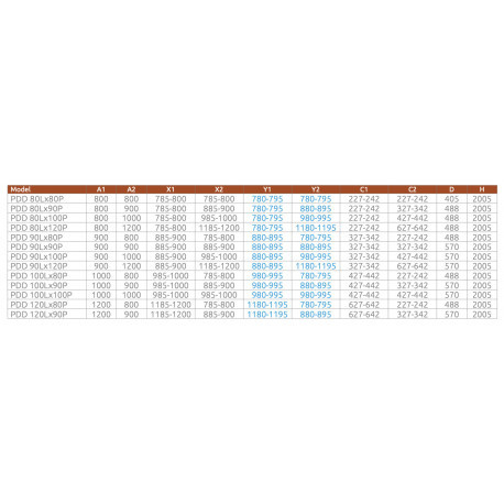 Radaway Idea Black PDD kabina prysznicowa 90 cm półokrągła czarny mat/szkło przezroczyste 387139-01-01/387140-54-01