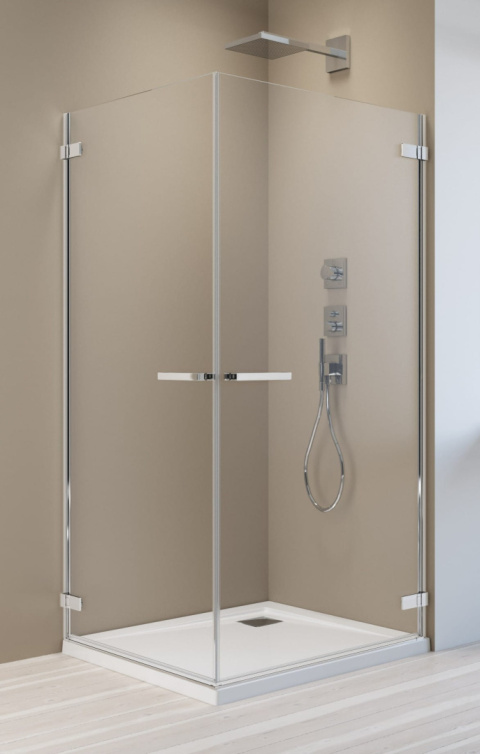 Radaway Arta KDD I drzwi prysznicowe 100 cm prawe do kabiny narożnej chrom+/szkło przezroczyste 386062-03-01R Radaway Arta KDD I drzwi prysznicowe 100 cm prawe do kabiny narożnej chrom+/szkło przezroczyste 386062-03-01R