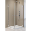 Radaway Arta KDD I drzwi prysznicowe 90 cm prawe do kabiny narożnej chrom+/szkło przezroczyste 386061-03-01R