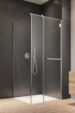 Radaway Carena KDJ kabina prysznicowa 100x80 cm prostokątna prawa chrom/szkło przezroczyste 134432-01-01NR