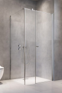 Radaway Eos KDS I kabina prysznicowa 120x100 cm prostokątna lewa chrom/szkło przezroczyste 137555-01-01L