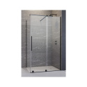 Radaway Furo Black KDJ drzwi prysznicowe 100 cm prawe czarny mat/szkło przezroczyste 10104522-54-01R/10110480-01-01
