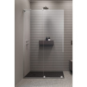Radaway Furo SL Walk-In drzwi ze ścianką 120 cm lewe chrom połysk/szkło przezroczyste 10306638-01-01L/10110594-01-01