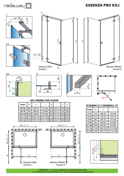Radaway Idea DWD drzwi prysznicowe 150 cm wnękowe dwuskrzydłowe złoty połysk/szkło przezroczyste 387125-09-01 Radaway Idea DWD drzwi prysznicowe 150 cm wnękowe dwuskrzydłowe złoty połysk/szkło przezroczyste 387125-09-01