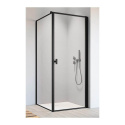 Radaway Nes 8 Black KDJ I Frame drzwi prysznicowe 80 cm prawe czarny mat/szkło Frame 10072080-54-56R