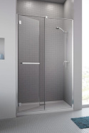 Radaway Carena DWJ drzwi prysznicowe 100 cm lewe chrom/szkło przezroczyste 134322-01-01NL