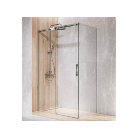 Radaway Espera Pro KDJ ścianka prysznicowa 64 cm do drzwi lewych chrom/szkło przezroczyste 10092140-01-01L