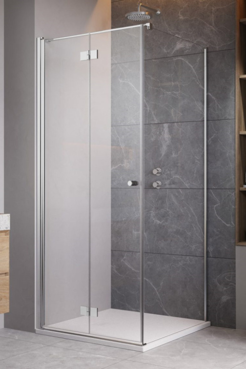 Radaway Essenza New KDJ-B drzwi prysznicowe 100 cm lewe chrom/szkło przezroczyste 1385083-01-01L