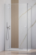 Radaway Essenza New KDJ drzwi prysznicowe 120 cm lewe chrom/szkło przezroczyste 1385042-01-01L