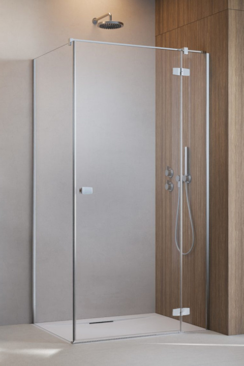 Radaway Fuenta Chrome KDJ drzwi prysznicowe 120 cm uchylne chrom połysk/szkło przezroczyste 1384042-01-01R