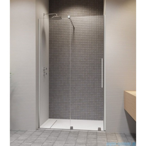 Radaway Furo Brushed Nickel DWJ drzwi prysznicowe 67,2 cm rozsuwane nikiel szczotkowany/szkło przezroczyste 10107672-91-01L