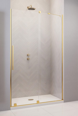 Radaway Furo Gold DWJ drzwi prysznicowe 72,2 cm rozsuwane złoty połysk/szkło przezroczyste 10107772-09-01R