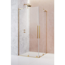 Radaway Furo SL Gold KDD kabina prysznicowa część lewa 100x100 cm kwadratowa 10305100-09-01L