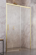 Radaway Idea DWJ drzwi prysznicowe 110 cm wnękowe prawe złoty połysk/szkło przezroczyste 387015-09-01R