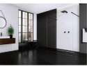 Radaway Modo New Black I Walk-In ścianka prysznicowa 160 cm czarny mat/szkło przezroczyste 388164-54-01