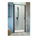 Radaway Nes Black DWJ I drzwi prysznicowe 70 cm lewe czarny mat/szkło Frame 10026070-54-56L