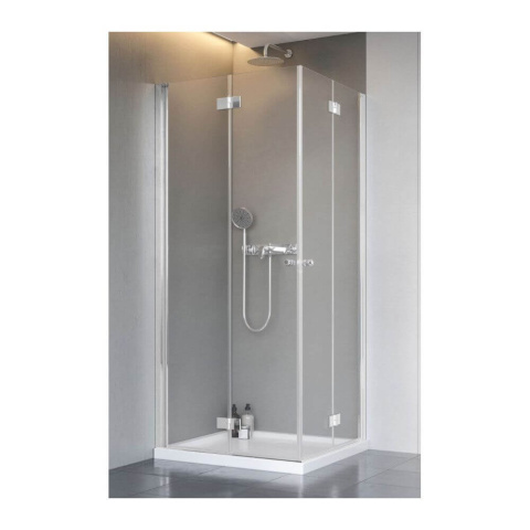 Radaway Nes Brushed Gold KDD B drzwi prysznicowe 100 cm składane złoty szczotkowany/szkło przezroczyste 10024100-99-01L