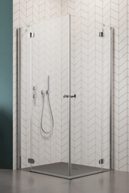 Radaway Torrenta KDD kabina prysznicowa 80x90 cm prostokątna chrom/szkło przezroczyste 132777-01-01R