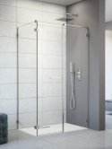 Radaway Arta KDS II ścianka prysznicowa 61,5 cm chrom+/szkło przezroczyste 1386106-03-01