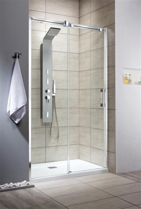 Radaway Espera DWJ ścianka 55 cm do drzwi prysznicowych prawa szkło przezroczyste 380212-01R