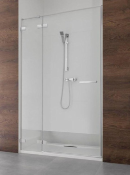 Radaway Euphoria DWJ ścianka prysznicowa 44,3 cm prawa chrom/szkło przezroczyste 383217-01R