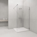 Radaway Euphoria Walk-In ścianka prysznicowa 140 cm frontowa W1 V chrom/szkło przezroczyste 383116-01-01