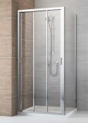 Radaway Evo DW+S drzwi prysznicowe 80 cm chrom/szkło przezroczyste 335080-01-01