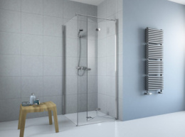 Radaway Fuenta Chrome KDJ B drzwi prysznicowe 80 cm uchylne chrom połysk/szkło przezroczyste 1384081-01-01R