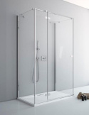 Radaway Fuenta Chrome KDJ+S drzwi prysznicowe 110 cm uchylne chrom połysk/szkło przezroczyste 1384023-01-01L
