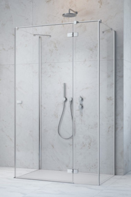 Radaway Fuenta Chrome KDJ+S drzwi prysznicowe 110 cm uchylne chrom połysk/szkło przezroczyste 1384023-01-01R