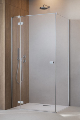 Radaway Fuenta Chrome KDJ drzwi prysznicowe 100 cm uchylne chrom połysk/szkło przezroczyste 1384040-01-01R