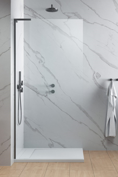 Radaway Modo SL Brushed Gunmetal II Walk-In ścianka prysznicowa 120 cm lewa gunmetal szczotkow/szkło przezroczys 10319124-92-01L