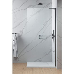 Radaway Modo SL Brushed Gunmetal II ścianka prysznicowa walk-in 120 cm gunmetal szczotkowany/szkło przezroczyste 10319124-92-01R