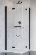 Radaway Nes Black KDD-B drzwi prysznicowe 100 cm prawe czarny mat/szkło przezroczyste 10024100-54-01R