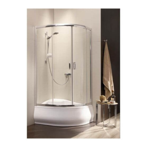 Radaway Premium Plus E 1700 kabina prysznicowa 120x90 cm asymetryczna półokrągła chrom/szkło przezroczyste 30483-01-01N Radaway Premium Plus E 1700 kabina prysznicowa 120x90 cm asymetryczna półokrągła chrom/szkło przezroczyste 30483-01-01N