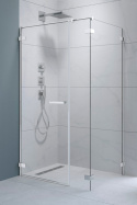 Radaway Arta KDS I drzwi prysznicowe 82 cm prawe chrom+/szkło przezroczyste 386820-03-01R