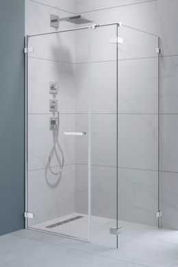 Radaway Arta KDS I drzwi prysznicowe 82 cm prawe chrom+/szkło przezroczyste 386820-03-01R