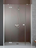 Radaway Fuenta Chrome DWJ+S drzwi prysznicowe 140 cm uchylne chrom połysk/szkło przezroczyste 1384033-01-01L