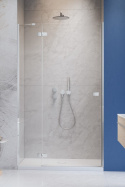 Radaway Fuenta Chrome DWJ drzwi prysznicowe 80 cm uchylne chrom połysk/szkło przezroczyste 1384012-01-01L