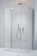 Radaway Fuenta Chrome KDJ+S drzwi prysznicowe 80 cm uchylne chrom połysk/szkło przezroczyste 1384021-01-01R