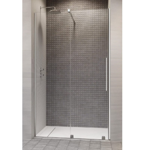 Radaway Furo DWJ drzwi prysznicowe 47,2 cm wnękowe lewe chrom/szkło przezroczyste 10107472-01-01L