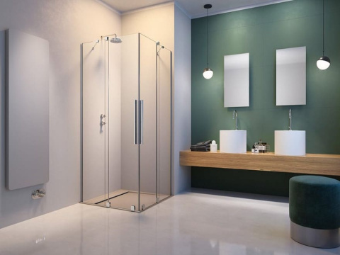 Radaway Furo KDD kabina prysznicowa część prawa 90x90 cm kwadratowa 10105090-01-01R