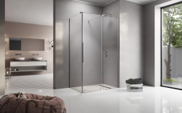 Radaway Furo KDJ drzwi prysznicowe 52,2 cm prawe chrom/szkło przezroczyste 10104522-01-01R