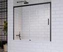 Wpisz KOD: PROMO - 10% Radaway Idea Black PN DWJ parawan nawannowy 160 cm prawy czarny mat/szkło przezroczyste 10003160-54-01R