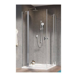 Radaway Nes Black KDD II kabina prysznicowa część lewa 100x100 cm kwadratowa 10085100-01-01L