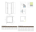Radaway Premium Plus C kabina prysznicowa 100x100 cm kwadratowa chrom/szkło grafitowe 30443-01-05N