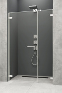Radaway Arta DWS drzwi prysznicowe 62,8 cm wnękowe prawe chrom/szkło przezroczyste 386628-03-01R